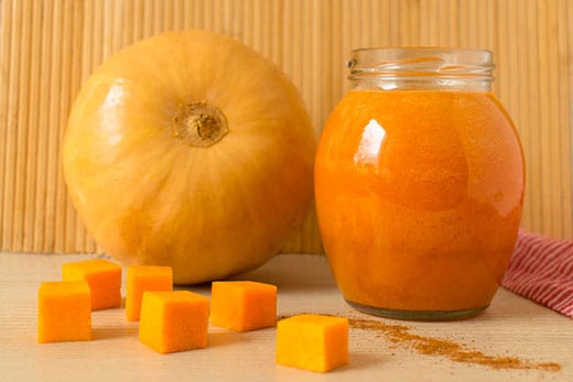 Pumpkin juice in a can