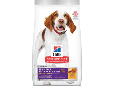 Sensitive Stomach & Skin Grain Free dry dog food 